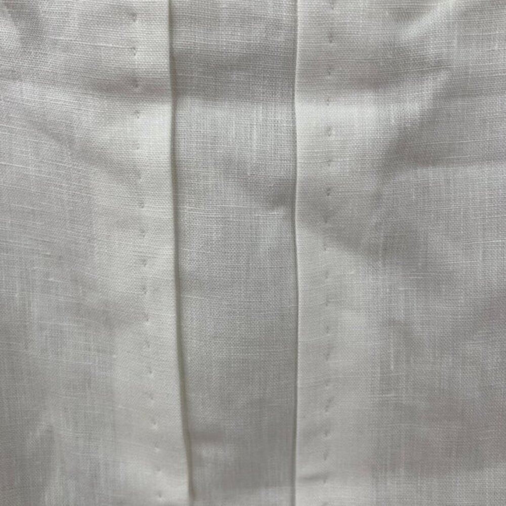 Brooks Brothers 100% Irish linen pencil skirt ivory old money preppy lined 8 - Picture 2 of 10